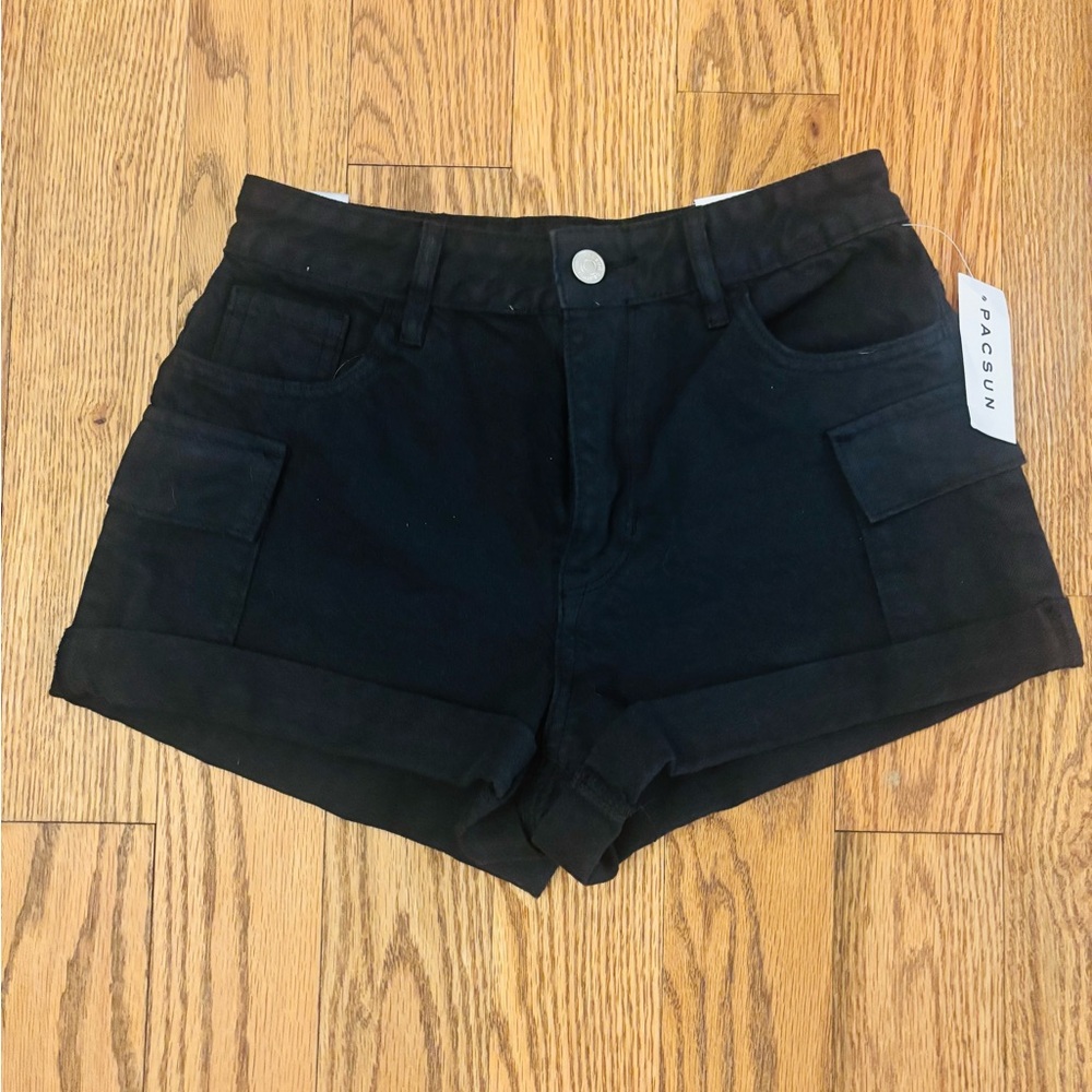 PacSun Women's Black Jean Shorts